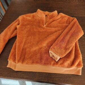 Orange shrepa sweatshirt